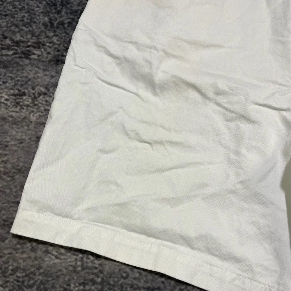Vintage Polo‎ Ralph Lauren Tyler Shorts Mens 42 White  Big Chino Plated Classic